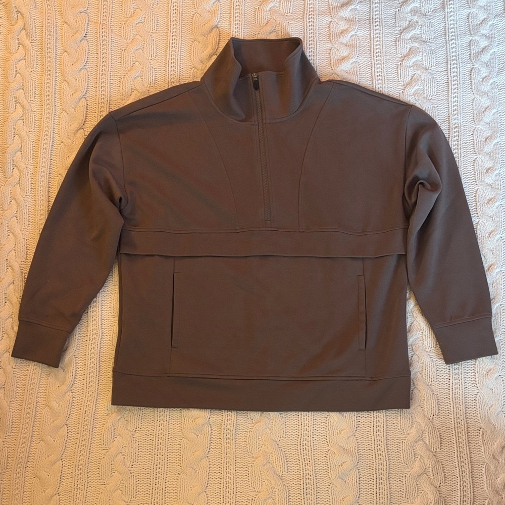 GAIAM Women’s half-zip - Brown